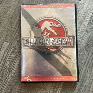 Jurassic Park III DVD Starring Sam Neill Laura Dern Jeff Goldblum William Macy